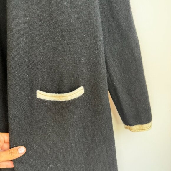 Charter Club Cashmere 36" Long Open Front Cardigan - Size M - Picture 6 of 12